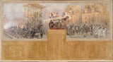 edouard-detaille-1901-vabatahtlik-liitumine 1792. aastal-kunst-print-kujutav kunst-reproduktsioon-seinakunst