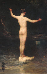 威廉·莫里斯·亨特（William Morris-hunt）1877年-父亲的艺术印刷精美的艺术复制品-墙壁艺术ID-AR3ZFU6GO