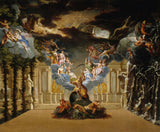 jacques-vigoureux-duplessis-1708-time-palace-decoración-para-el-prólogo-de-atys-la-tragedia-lírica-de-lully-art-print-bell-art-reproduction-wall-art