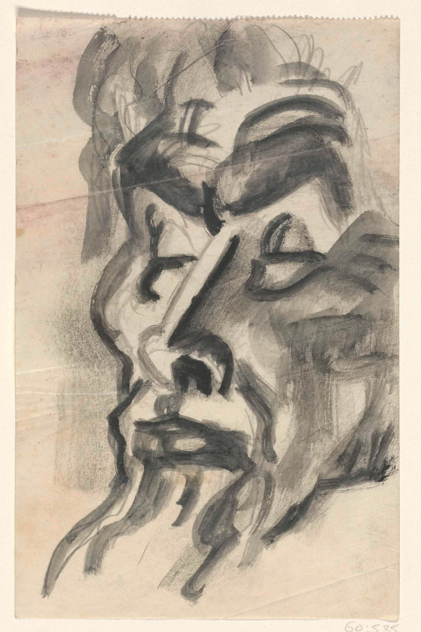 leo-gestel-1891-sketch-sheet-portrait-of-jan-toorop-art-print-fine-art-reproduction-wall-art-id-ar4754q11