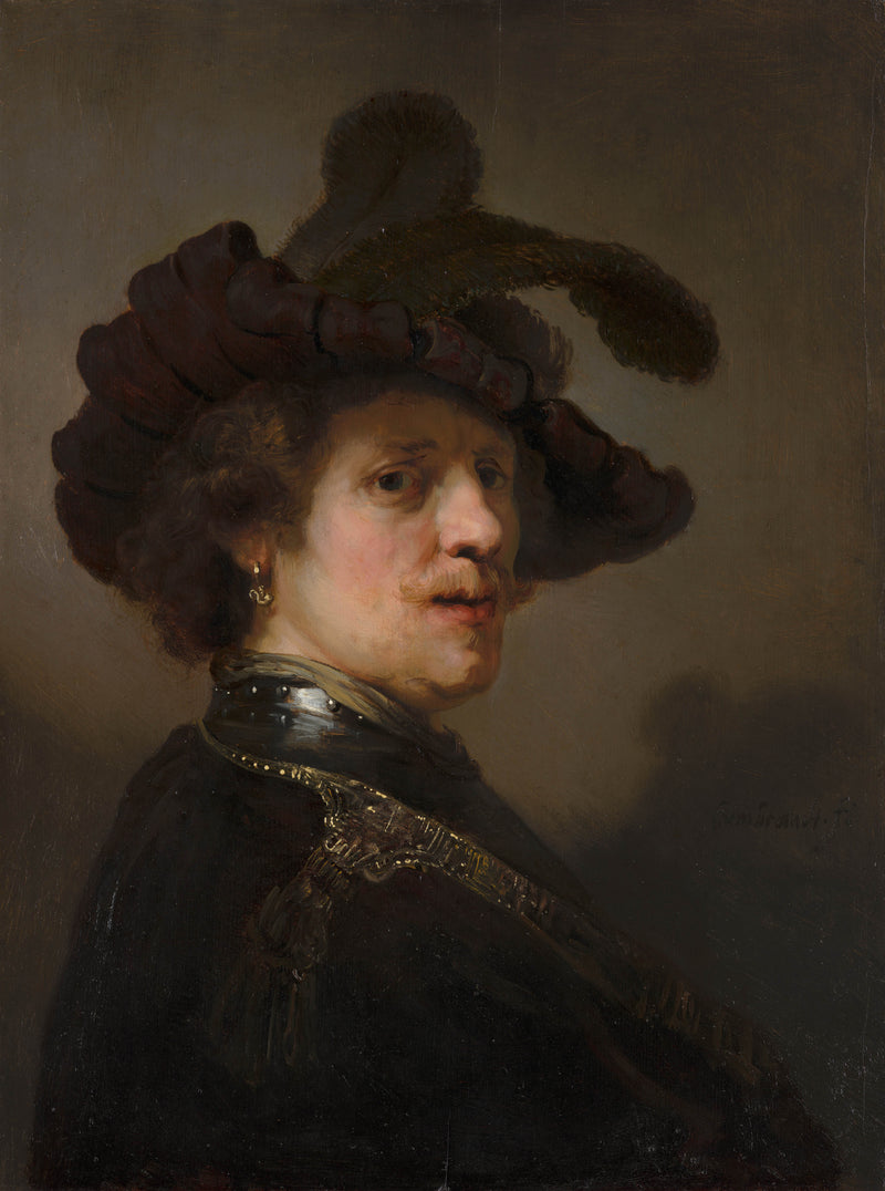 rembrandt-van-rijn-1640-tronieof-a-man-with-a-feathered-beret-art-print-fine-art-reproduction-wall-art-id-ar4kqo64l