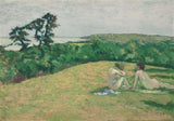 ker-xavier-roussel-1910-in-front-of-the-sea-varengeville-艺术印刷品美术复制品墙艺术