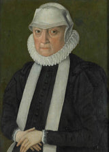 ukjent-1570-portrett-av-en-kvinne-sannsynligvis-anna-jagellonia-dronning-kunsttrykk-fin-kunst-reproduksjon-veggkunst-id-ar7i6bx37