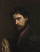 Thomas-Eakins-1885-the-veterán-portrait-of-George-Reynolds-art-print-fine-art-reprodukčnej-wall-art-id-ar99wtgxe