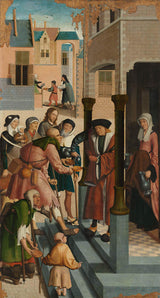 阿爾克馬爾大師 1504-七件慈悲藝術印刷品美術複製品牆藝術 id-ar9bx4mtg