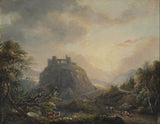 保罗桑德比1808年景观与一个城堡艺术印刷精美的艺术再现墙艺术id arbcv65dp
