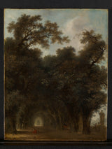 Jean-honore-fragonard-1775-a-shaded大道艺术打印精细艺术再现墙艺术-id-arcl4x5l0