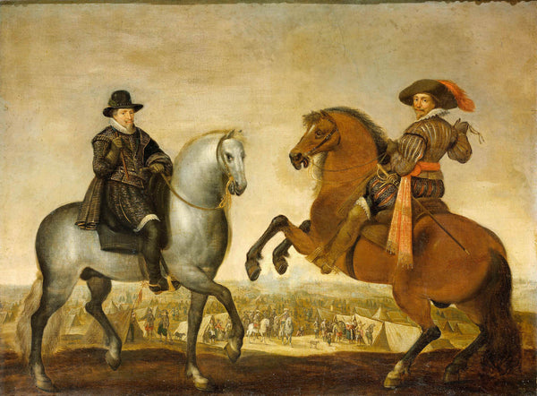 unknown-1630-prince-maurits-and-frederik-hendrik-on-horseback-art-print-fine-art-reproduction-wall-art-id-aredc3mqd