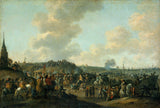 hendrick-de-meijer-1660-het-vertrek-van-Karel-II-van-Engeland-uit-Scheveningen-kunstdruk-beeldende-kunst-reproductie-muurkunst-id-arei5zw5s