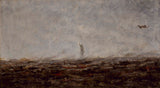 卡米爾·柯羅-1870-夢巴黎-1870年九月燒毀-藝術印刷品美術複製品牆壁藝術
