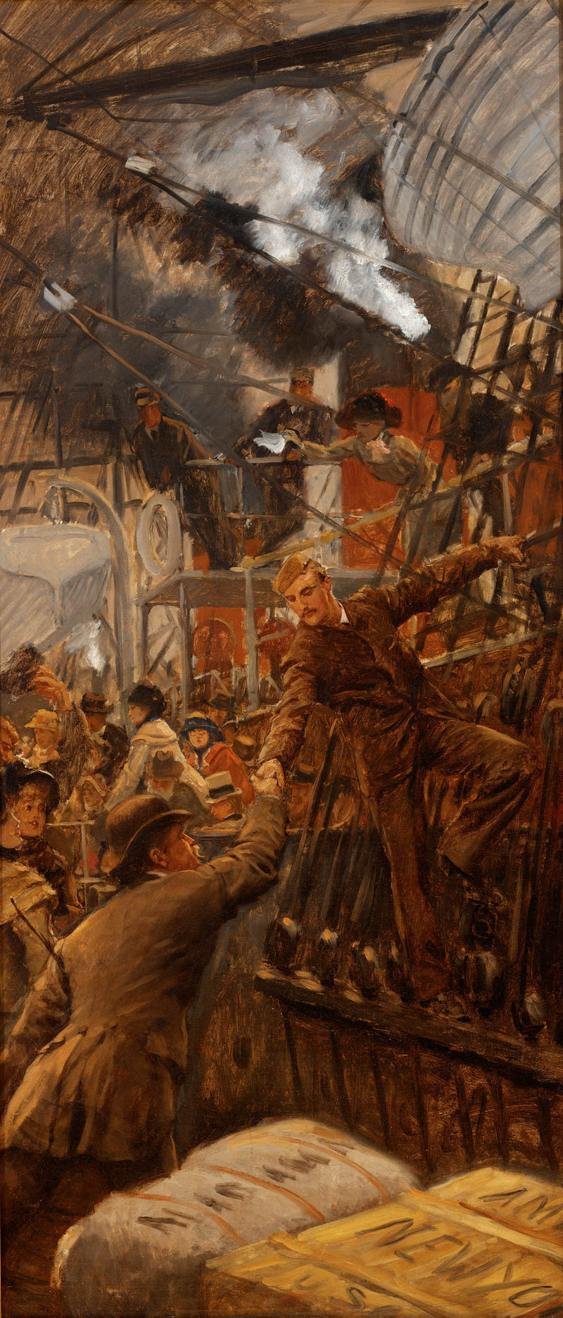 James Tissot, 1881 - The two friends - fine art print