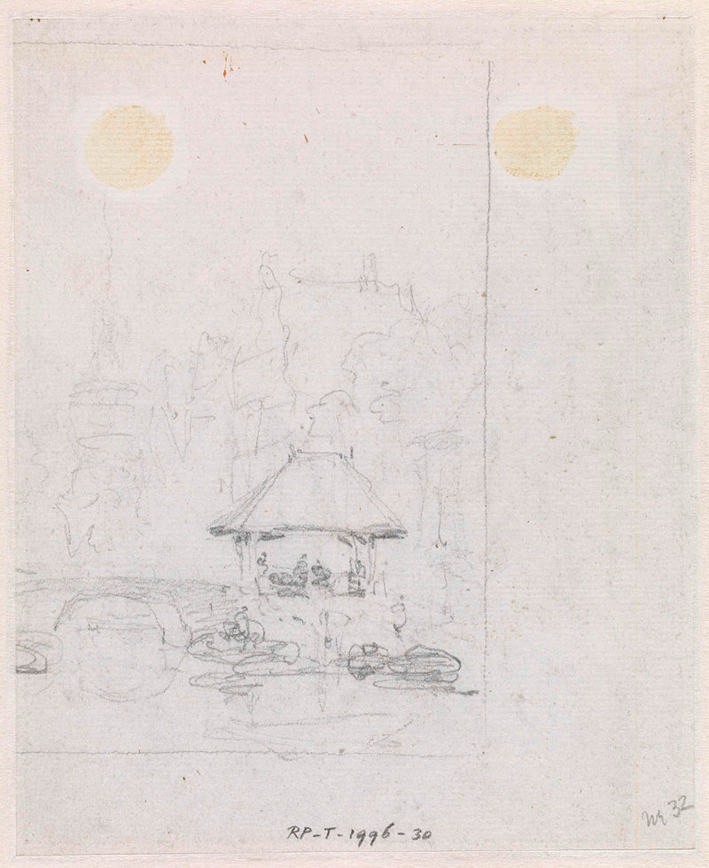 adrianus-eversen-1828-doodle-of-a-landscape-art-print-fine-art-reproduction-wall-art-id-arjg29h42