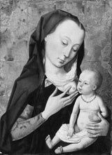 dieric-bouts-1475-devica-in-otrok-umetniški-tisk-fine-umetniške reprodukcije-stenska-umetnost-id-arlw5vxmr