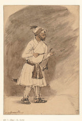 rembrandt-van-rijn-1656-indian-archer-kuns-druk-fyn-kuns-reproduksie-muurkuns-id-arly3f5ek