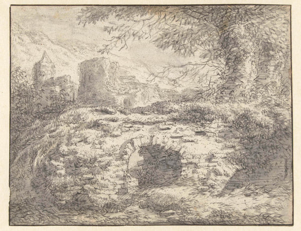 unknown-1610-landscape-with-a-stone-bridge-art-print-fine-art-reproduction-wall-art-id-arm6sjal5