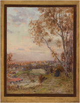 eugene-d-argence-1902-sketch-ho-ny-efitrano-mariazy-ny-lapan-tanàna-ny-villemomble-landscape-ny-haavo-villemomble-to-rosny-sous-bois-art- print-fine-art-reproduction-wall-art