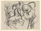 leo-gestel-1891-õppeajakiri-hobuste-ja-figuuride-kunstitrükk-peen-kunsti-reproduktsioon-seina-kunsti-id-arogy5os8