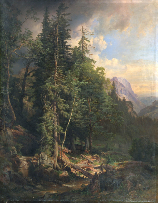 anton-hansch-1868-from-the-styrian-mountain-forests-in-neuberg-art-print-fine-art-reproduction-wall-art-id-arow8tv9u