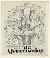 leo-gestel-1891-design-för-omslaget-av-gemenskapen-med-ett-konsttryck-finkonst-reproduktion-väggkonst-id-arphqjvoh