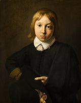 Jan-debray-1654肖像，一个男孩岁的六艺术印刷品，精美的艺术复制品，壁画，艺术，id，arpuny2m2