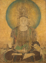 çin-952-oturan-bodhisattva-avalokitesvara-guanyin-art-print-fine-art-reproduction-wall-art-id-arq12wf7u