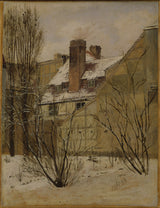 约尔根·罗德（Jorgen-roed）1833从柯林斯花园在哥本哈根的艺术打印细腻的艺术复制品-墙-艺术-id-arr6u7g34