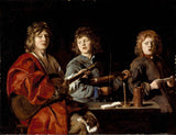 antoine-le-nain-1630-drie-jonge-muzikanten-kunstprint-fine-art-reproductie-muurkunst-id-arrm48d9r