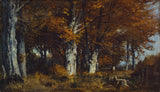 adolf-heinrich-lier-1874-pöök-mets-sügises-kunst-print-kujutav kunst-reproduktsioon-seinakunst-id-arrpb0zpy