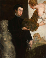 јацопо-тинторетто-1567-портрет-оттавио-страда-уметност-штампа-ликовна-репродукција-зид-уметност-ид-аррзокд9ј