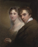 thomas-sully-1810-tự-chân dung-của-nghệ sĩ-vẽ-vợ-sarah-annis-sully-nghệ thuật-in-mỹ thuật-nghệ thuật-sản xuất-tường-nghệ thuật-id-aruce18yb
