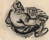 leo-gestel-1920-vīrietis bez nosaukuma ar akordeona mākslas apdruku-fine-art-reproduction-wall-art-id-arva9cayv