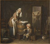 Jean-Baptiste-simeon-Chardin-the-washerwoman-art-stampa fine-art-riproduzione-wall-art-id-arw13gg9m