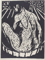 恩斯特·路德维希·基希纳1908年-女性-裸体-艺术-打印-精美艺术复制品-墙壁艺术ID-Arx6982pb