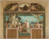 paul-milliet-1883-sketch-for-the-municipality-of-saint-maur-des-fosses-opposing-the-virtues-vices-wedding-hope-art-print-fine-art-reproduction-wall-art