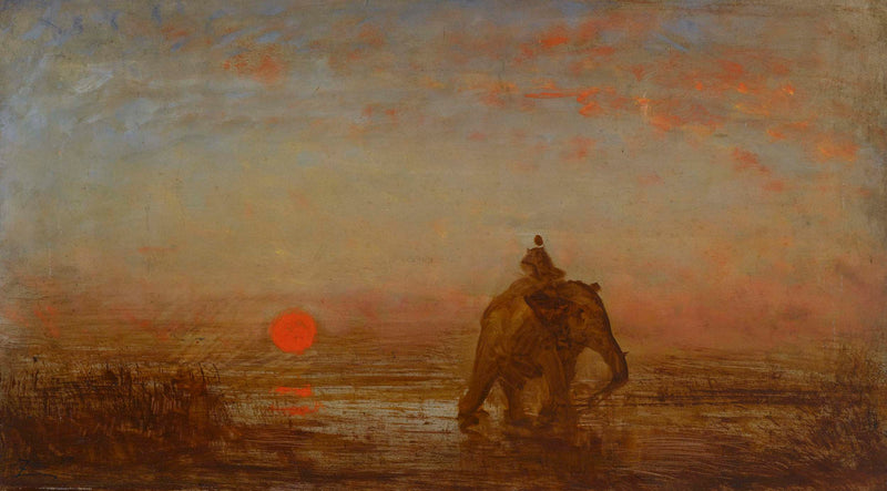 felix-ziem-the-elephant-art-print-fine-art-reproduction-wall-art