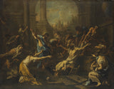 亞歷山德羅-馬格納斯科-1710-拉撒路的複活-藝術印刷品美術複製品牆藝術 id-arylsicv3