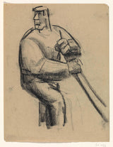 leo-gestel-1891-studieblad-man-met-stok-in-hand-kunstprint-fine-art-reproductie-muurkunst-id-as0ktt78b