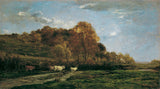 Цхарлес-Францоис-Даубигни-1867-Аутумнал-Ауландсцхафт-арт-принт-фине-арт-репродукција-зид-уметност-ид-ас0нз8уке