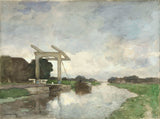 johan-hendrik-weissenbruch-1890-puente-levadizo-en-norte-art-print-fine-art-reproducción-wall-art-id-as1f26hxf