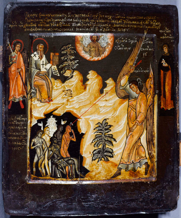 ecole-de-ecole-russe-russie-saint-sisinios-and-seven-girls-fever-art-print-fine-art-reproduction-wall-art