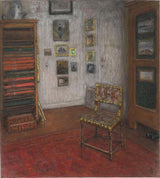 carel-nicolaas-storm-van-s-gravesande-1920-atelier-coin-avec-chaise-et-cabinet-art-la-hague-new-art-print-fine-art-reproduction-wall-art-id- as218rbsl