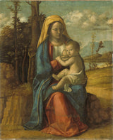 乔瓦尼·巴蒂斯塔-西玛-达-科内利亚诺-1512-麦当娜和儿童艺术印刷品美术复制品墙艺术 id-as22lgi8b