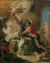 domenico-antonio-vaccaro-1747-martyrdom-of-st-prokop-art-print-образотворче мистецтво-відтворення-стіна-art-id-as4f49bes