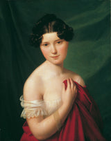 ferdinand-georg-waldmuller-1822-die-hof-aktrise-sophie-muller-kunsdruk-fynkuns-reproduksie-muurkuns-id-as4ki11je