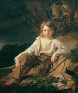フリードリヒ・フォン・アマーリング-1830-a-fisherman-boy-art-print-fine-art-reproduction-wall-art-id-as521s1xu
