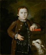 nezināms-1776-boy-of-hallett-family-with-lamb-art-print-fine-art-reproduction-wall-art-id-as59agrrp