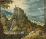 מרטן-rickaert-landscape-with-a-fortret-art-print-fine-art-reproduction-wall-art-id-as6s2t8bg
