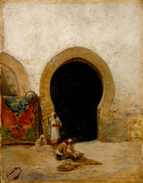 maria-fortuny-1870-na-vratima-seralja-umetnosti-otiska-fine-umetnosti-reprodukcije-zidne-umetnosti-id-as7va9ari