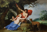 abraham-bloemaert-1632-venera-and-adonis-art-print-fine-art-reproduction-wall-art-id-as91tjv89