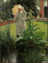 james-Tissot-1875-våren-morgen-art-print-fine-art-gjengivelse-vegg-art-id-as9q23vaq